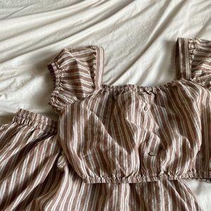 NWOT Rylee and Cru skirt set